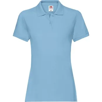 Dámské tričko Fruit of the Loom Dámská polokošile 63-030-0 Sky Blue L