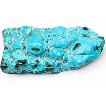 Drahý kámen Magieprirody.cz Malachit Chryzokol leštěný kámen 439g přírodní - Kongo #K439