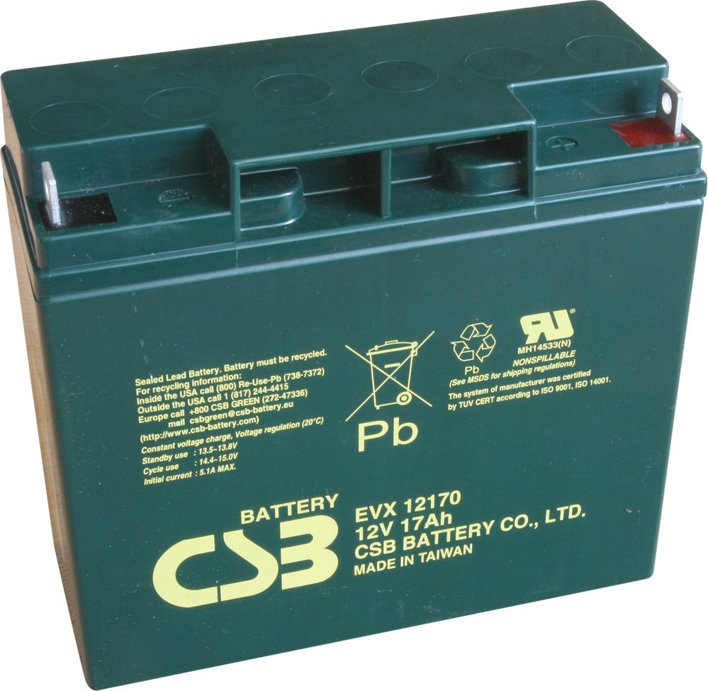 akumulátor CSB EVX12170 (12V/17Ah)