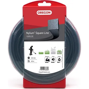 Struna do sekačky Žací struna Oregon 3 mm x 40 m - NYLIUM ČTVEREC (109522E)