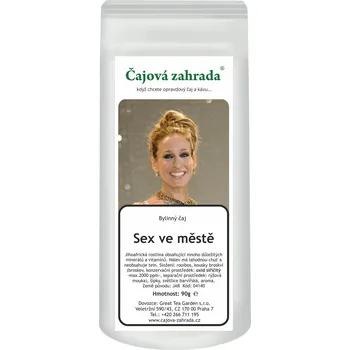 Čaj Čajová zahrada Sex ve městě Varianta: rooibos čaj 90g