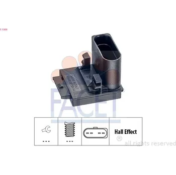 Autoelektrika Spínač, ovládání spojky (GRA) FACET 7.1309