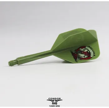 Šipka Letky na šipky Condor AXE Get Luck, Small letky a dlouhé násadky