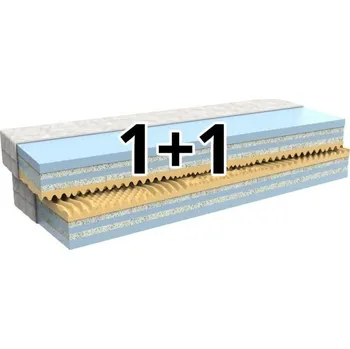 Matrace Matrace 1+1 Valery, MPO Potah: Medico, Rozměr: 80x200 cm