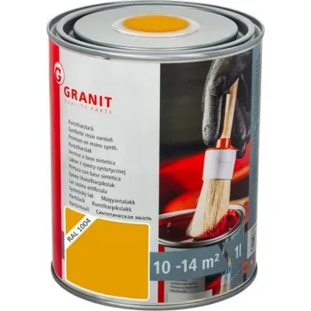 Autolak Lak Ral 1004 žluté zlato 1l žula GRANIT 21102