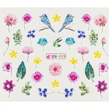 Lak na nehty BIO NAILS Vodolepka BN-929 květy