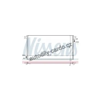 Chladič motoru Chladič klimatizace NISSENS 94878
