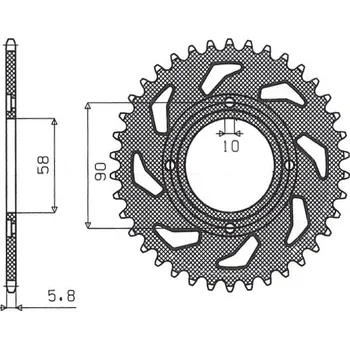 Řetězová sada pro motocykl SUNSTAR rozeta 279 31 HONDA CB 250 TWO FIFTY, NIGHTHAWK 92-02, cmX250 REBEL (JTR279.31) (řetěz 520) (27931JT) (SUNSTAR rozeta 279 31 HONDA CB 250 TWO FIFTY, NIGHTHAWK 92-02, cmX250 REBEL (JTR279.31) (řetěz 520) (27931JT))