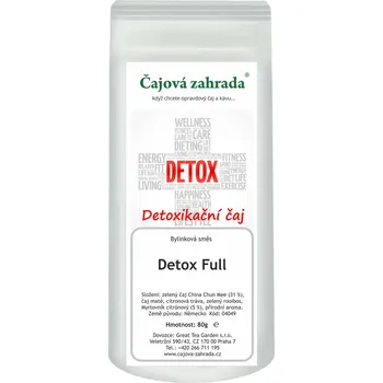 Horký nápoj Čajová zahrada Detox Full - detoxikační bylinná směs