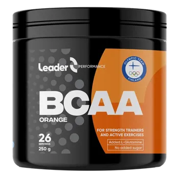 Aminokyselina Leader BCAA 250g - pomeranč