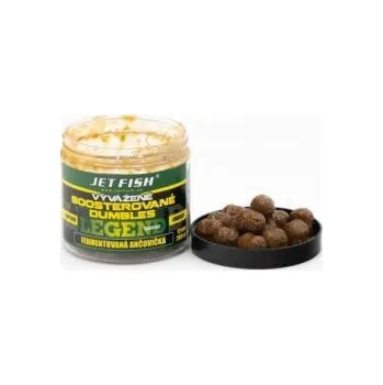 Boilies Jet Fish Vyvážené boosterované Dumbles Legend Range Biocrab 12mm 200ml