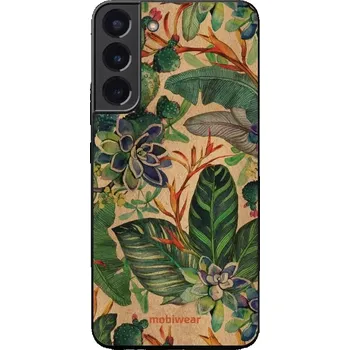 Pouzdro na mobilní telefon Lesklý kryt Mobiwear Glossy - Samsung Galaxy S22 Plus - G036G - Sukulenty (Prémiové lesklé pouzdro, obal, kryt Mobiwear Glossy na mobil Samsung Galaxy S22 Plus - G036G - Sukulenty, materiál Plast + TPU silikon - krytí po všech stranách, neošoupatelný)