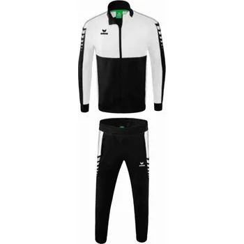 ERIMA SIX WINGS TRÉNINKOVÁ SOUPRAVA PÁNSKÁ - Černá, Bílá - velikost M