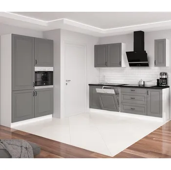 Kuchyňská linka Kuchyňská linka STILO bs | 120 + 230 cm | bílá/šedá