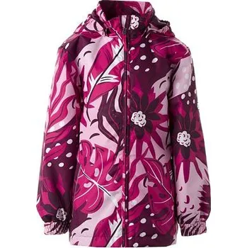 Dětská nepromokavá bunda Huppa Joly burgundy pattern velikost 134