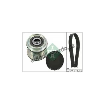 Rozvod motoru Sada žebrovaných klínových řemenů INA (IN 529002110)