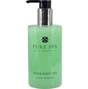 Tělový krém Caretrade Pure Spa vlasový a tělový gel minty 310 ml