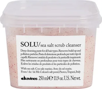 Vlasová regenerace Davines Solu Sea Salt Scrub Cleanser čisticí peeling 250 ml