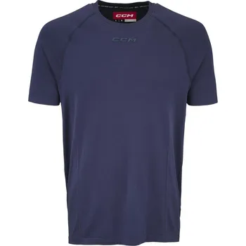 Triko CCM Premium Training Tee SR, tmavě modrá, Senior, S CCM