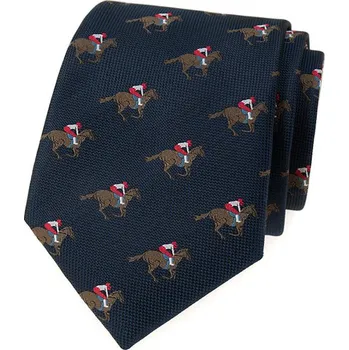 Kravata Kravata Avantgard - modrá / koně