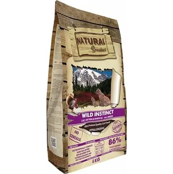 Krmivo pro kočku Natural Greatness Wild Instinct Cat Recipe /kuře,krůta/ 600g