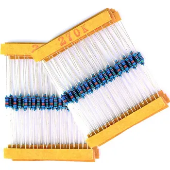 Rezistor Sada metal oxidových rezistorů 600ks (30x20ks, 1/4W, 1%)