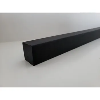 Stavební výplň PROSCHODY Madlo Čtvercové Borovice Černá 40x40