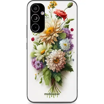 Pouzdro na mobilní telefon Lesklý kryt Mobiwear Glossy - Samsung Galaxy A34 5G - G016G Luční kytice (Prémiové lesklé pouzdro, obal, kryt Mobiwear Glossy na mobil Samsung Galaxy A34 5G - G016G Luční kytice, materiál Plast + TPU silikon - krytí po všech stranách, neošoupatelný potisk