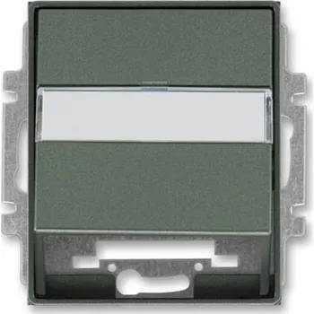 vypínač Kryt zásuvky komunikační pro nosnou masku 5014E-A00100 34 antracitová Time ABB