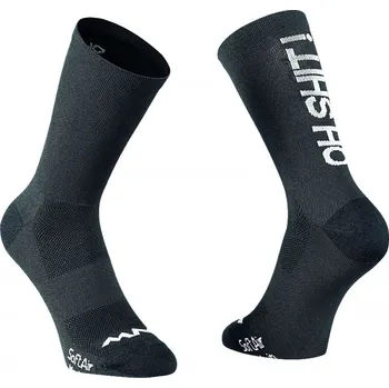 Pánské ponožky Cyklo ponožky Northwave Oh Shit !Sock - Black - vel. M