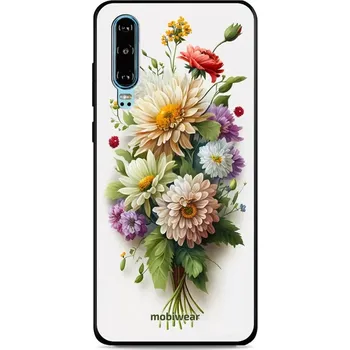 Pouzdro na mobilní telefon Lesklý kryt Mobiwear Glossy - Huawei P30 - G016G Luční kytice (Prémiové lesklé pouzdro, obal, kryt Mobiwear Glossy na mobil Huawei P30 - G016G Luční kytice, materiál Plast + TPU silikon - krytí po všech stranách, neošoupatelný potisk, tenké provedení,)