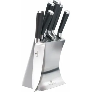 BerlingerHaus sada nožů ve stojanu BH-2426 Black Royal