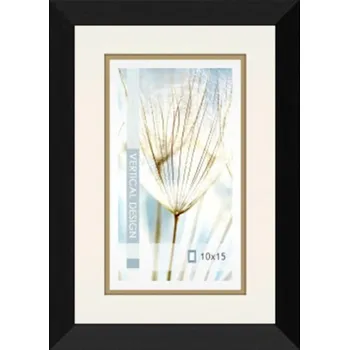 Digitální fotorámeček Falc Foto rám dřevěný 10x15, černý