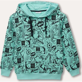 Chlapecká mikina Dívčí mikina - Winkiki WTG 22115, mentolová Barva: Zelinkavá, Velikost: 152