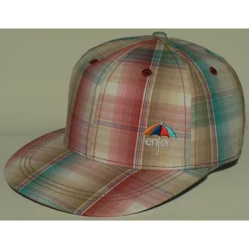 Kšiltovka Kšiltovka Enjoi Stupid red plaid L/XL