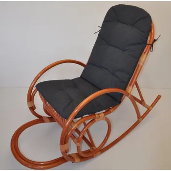 Podsedák Axin Trading s.r.o. Polstr UNI na houpací křeslo látka tmavě šedý melír