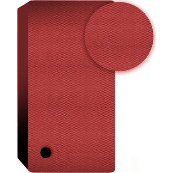 Příslušenství pro reproduktor Průzvučná tkanina Mecatron 0,7x1,4m rudá
