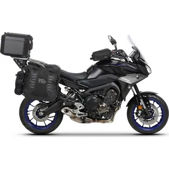 Motodoplněk Kompletní sada sedlových brašen SHAD TERRA TR40 a černého hliníkového 37L topcase, včetně montážní sady SHAD YAMAHA MT-09 Tracer / Tracer 900 130.kitTR40big37-13B