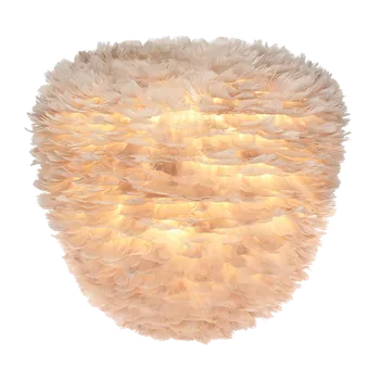 Stínidlo UMAGE Eos Evia 55 (světle hnědá) husí peří, textil & kov 2472R