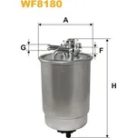 WIX FILTERS Palivový filtr WF8180