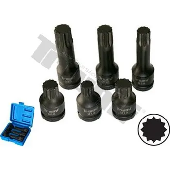 Gola sada Sada bitů maxi XZN, 1/2" vstup, 6 dílů