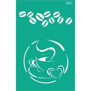 Šablona opakovatelně samolepící 13x20cm – 2901 (Šablona opakovatelně samolepící 13x20cm – 2901)