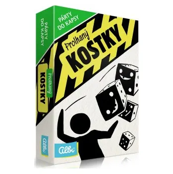 Desková hra Albi Párty do kapsy - Prolhaný kostky