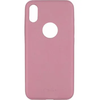 Pouzdro na mobilní telefon Tellur Cover Slim Synthetic Leather for iPhone X/XS pink