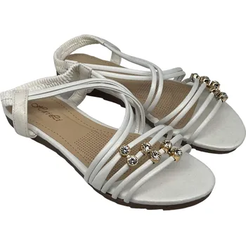 Dámské sandále Haili Dámské bílé sandály 01 Barva: Bílá, Velikost: 37