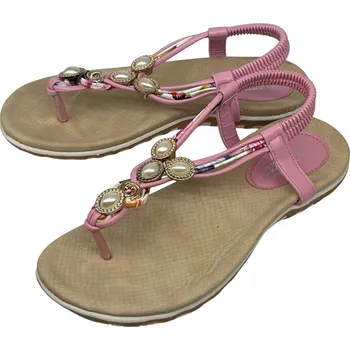 Dámské sandále Camo Dámské růžové sandály Barva: Růžová, Velikost: 39