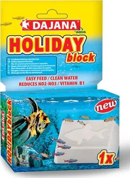 Krmivo pro rybičky DAJANA PET Holiday block 1 ks
