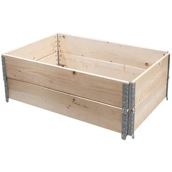 Vyvýšený záhon Aga K16155 2 ks 120 cm přírodní