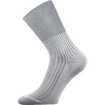 Pánské ponožky VoXX Boma Lonka Litex+ZDRAV. ponožky Boma - balení 3 páry i nadměrné velikosti, ZDRAV. ponožky Boma - balení 3 páry i nadměrné velikosti, Boma, 102184 světle šedá 31-32 (47-48)