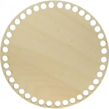 Dno kruh topol 17cm (Dno na košík Topol 17cm)